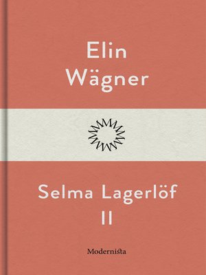 cover image of Selma Lagerlöf II